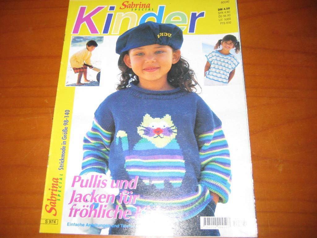 Sabrina: Pullis + Jacken f. fröhliche Kids (237), Ophalen of Verzenden, Zo goed als nieuw, Breien en Haken