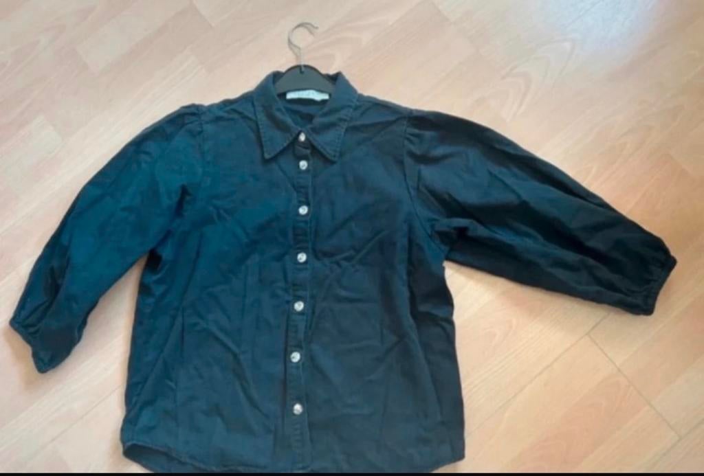 Costes Atelier Zwart Blouse Maat M, Ophalen of Verzenden, Zo goed als nieuw, Maat 38/40 (M), Zwart