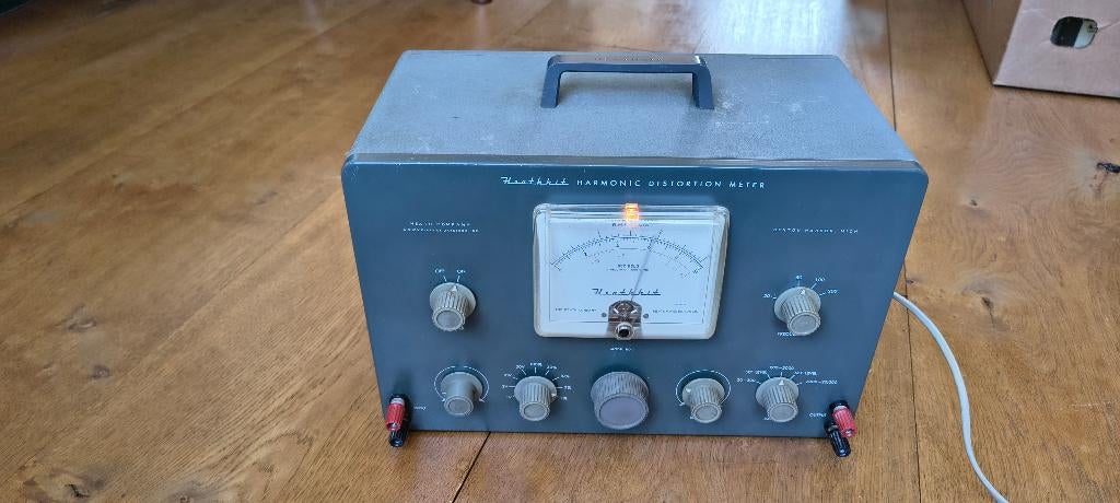 Heathkit Harmonic Distortion Meter, Model HD-1, Ophalen of Verzenden, Gebruikt, Geluid