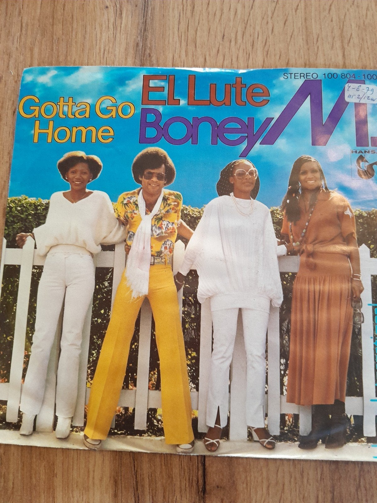 Boney m 7 inch gotta go home, Cd's en Dvd's, Vinyl Singles, Ophalen of Verzenden, Zo goed als nieuw, Pop
