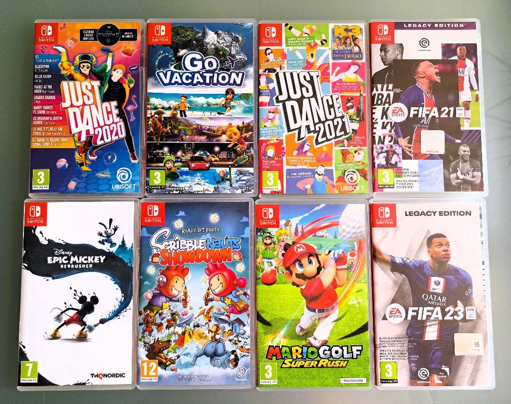 Nintendo Switch spellen (nog 8) tussen de € 10,-- en € 35,--, Ophalen, Overige genres, Zo goed als nieuw, 3 spelers of meer