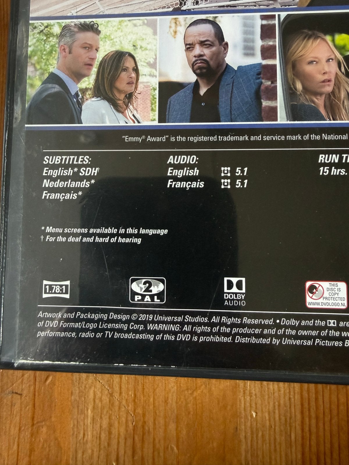 Law & Order: Special Victims Unit - complete Seizoen 20 dvd, Nederlands, Vanaf 12 jaar, Gebruikt, Engels