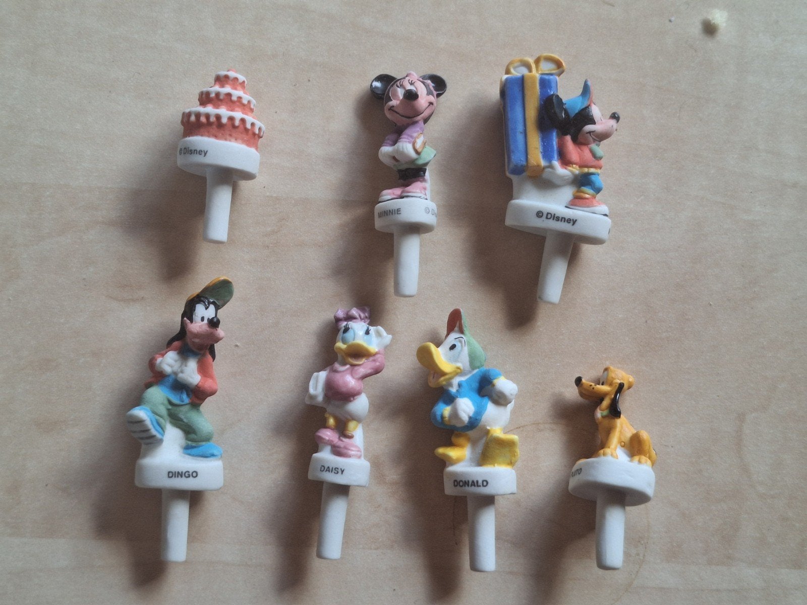 Feves Disney set van Mickey Mouse Donald Duck Goofy enz, Ophalen of Verzenden