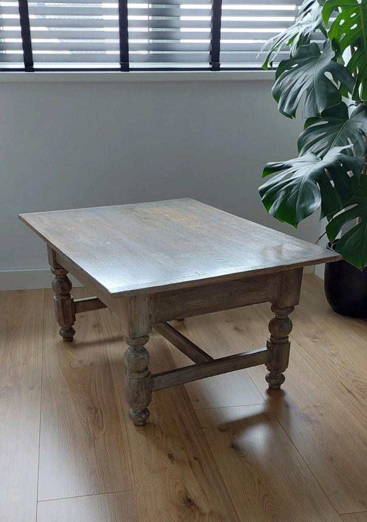 Grenen salontafel, Ophalen, Gebruikt, 50 tot 100 cm, 50 tot 100 cm