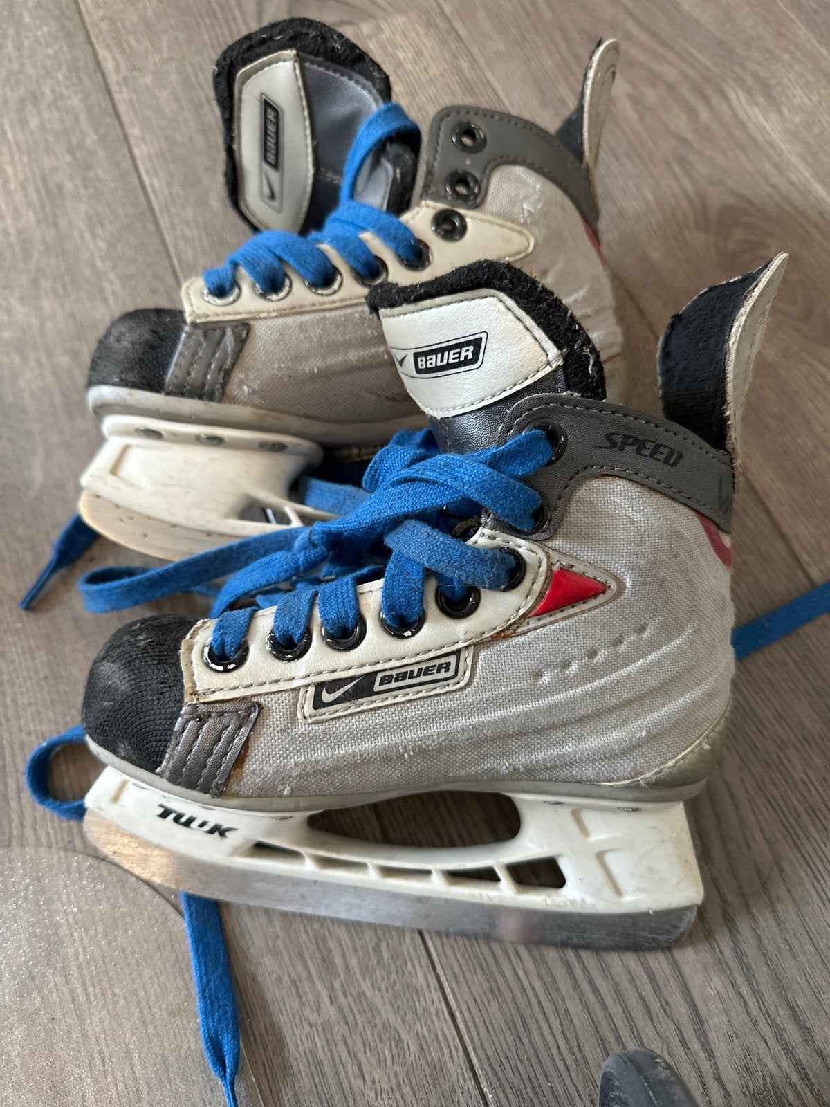 Bauer ijshockeyschaatsen maat 27, Ophalen, Gebruikt, IJshockeyschaatsen, Bauer