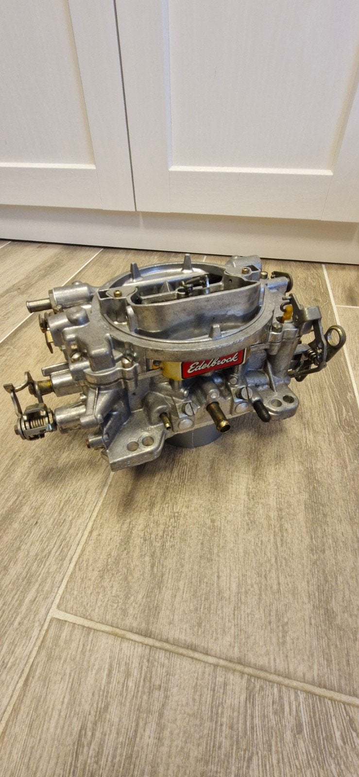 Edelbrock 1405 600CFM Performer carburateur met choke, Ophalen of Verzenden, Gebruikt, Pontiac