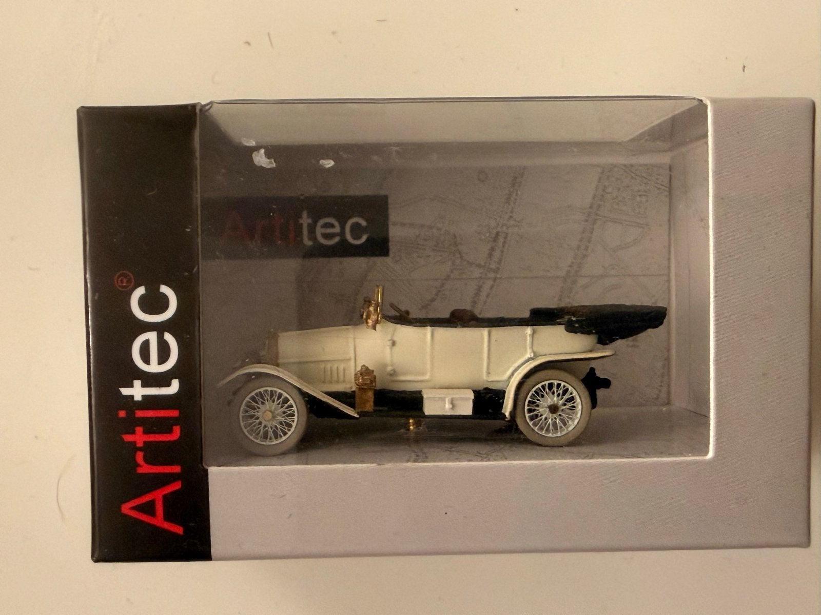 Artitec Audi 10/28 Civiel Wit - Schaalmodel 1:87, Ophalen of Verzenden, Nieuw, Auto, Overige merken