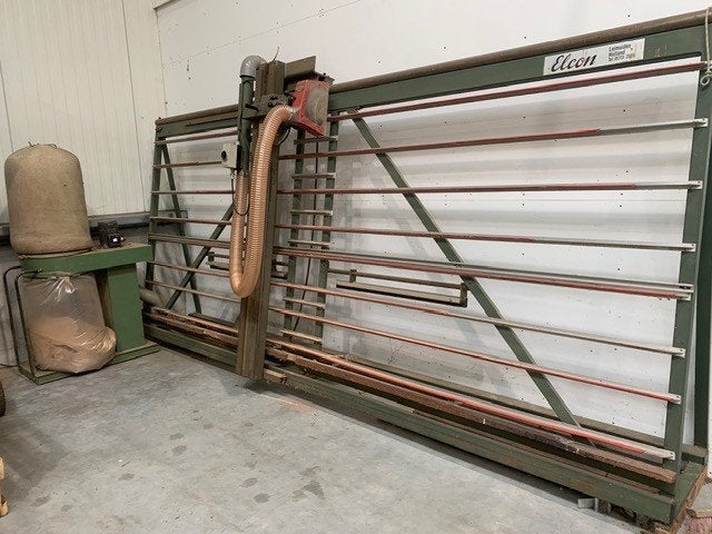 Platenzaag met afzuiger Elcon, Ophalen, Gebruikt, Overige typen, Minder dan 600 watt