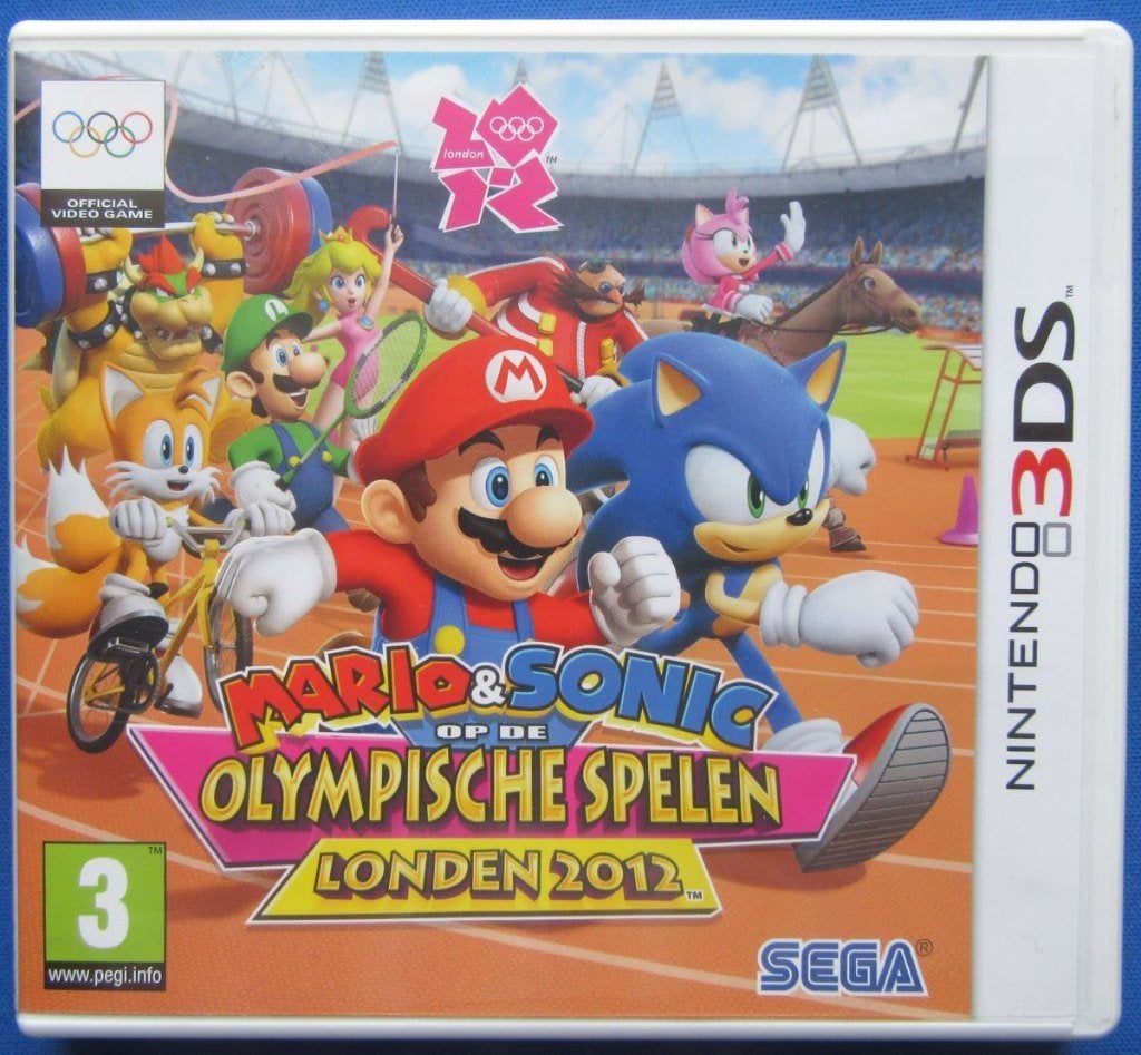 Mario & Sonic op de Olympische Spelen Londen 2012, Spelcomputers en Games, Overige genres, 1 speler, Ophalen of Verzenden, Zo goed als nieuw
