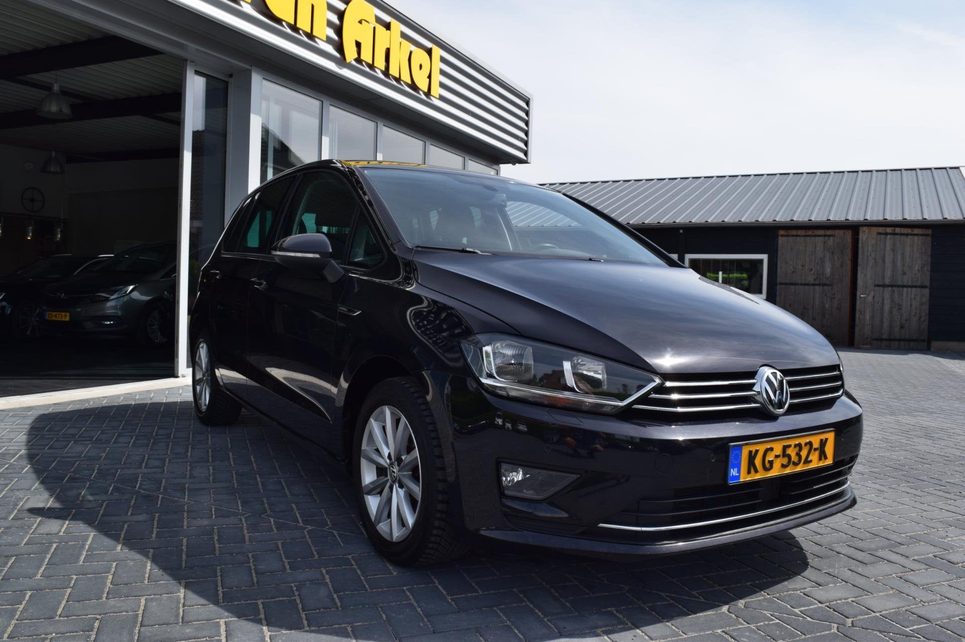 Volkswagen Golf Sportsvan 1.2 TSI Business Edition Connected, Auto's, Volkswagen, Stof, Gebruikt, 4 cilinders, Zwart