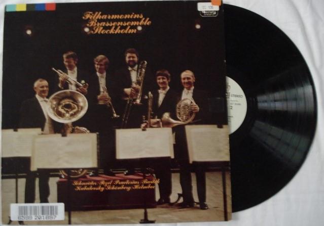 Filharmonins Brassenensemble Stockholm, Ophalen of Verzenden, Gebruikt, 12 inch