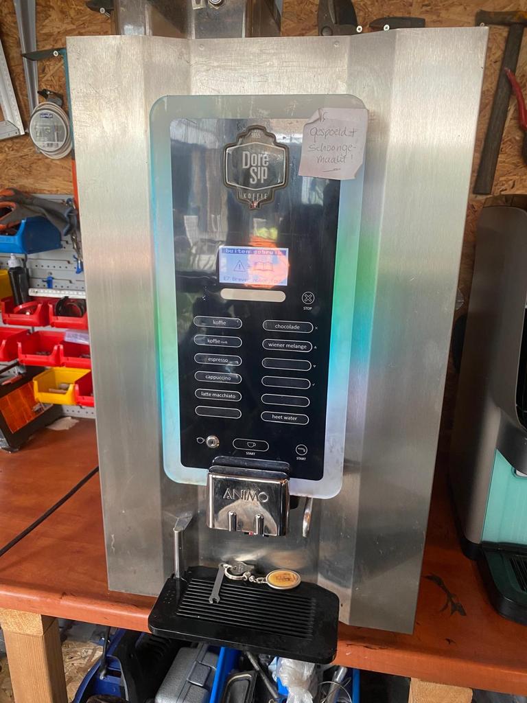 Animo koffie apparaat professioneel, 10 kopjes of meer, Ophalen of Verzenden, Koffiemachine