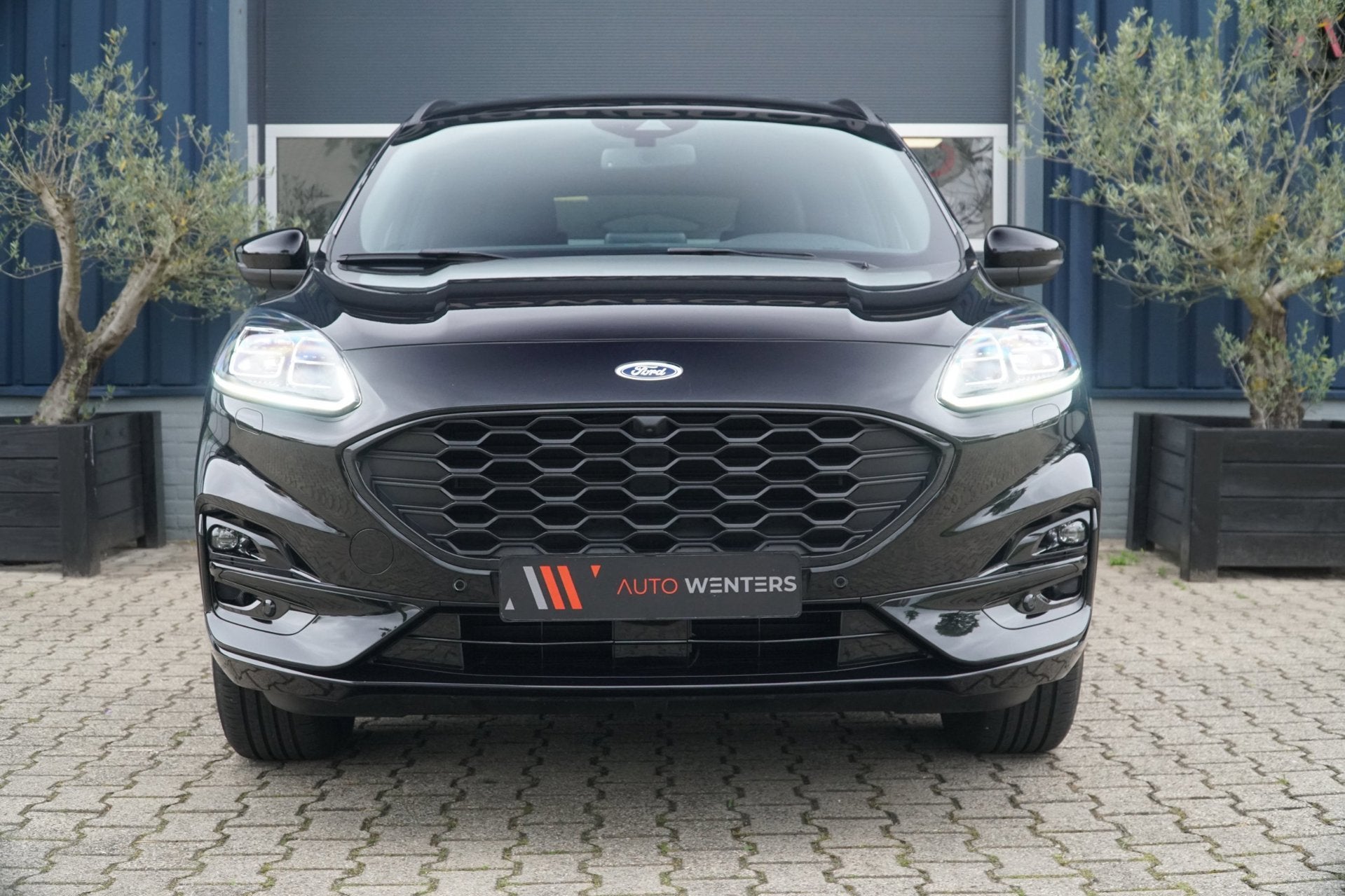 Ford Kuga 2.5 PHEV ST-Line X 225PK |B&O|Carplay|93% SOH|, Auto's, Ford, Gebruikt, Zwart, 4 cilinders, Leder en Stof