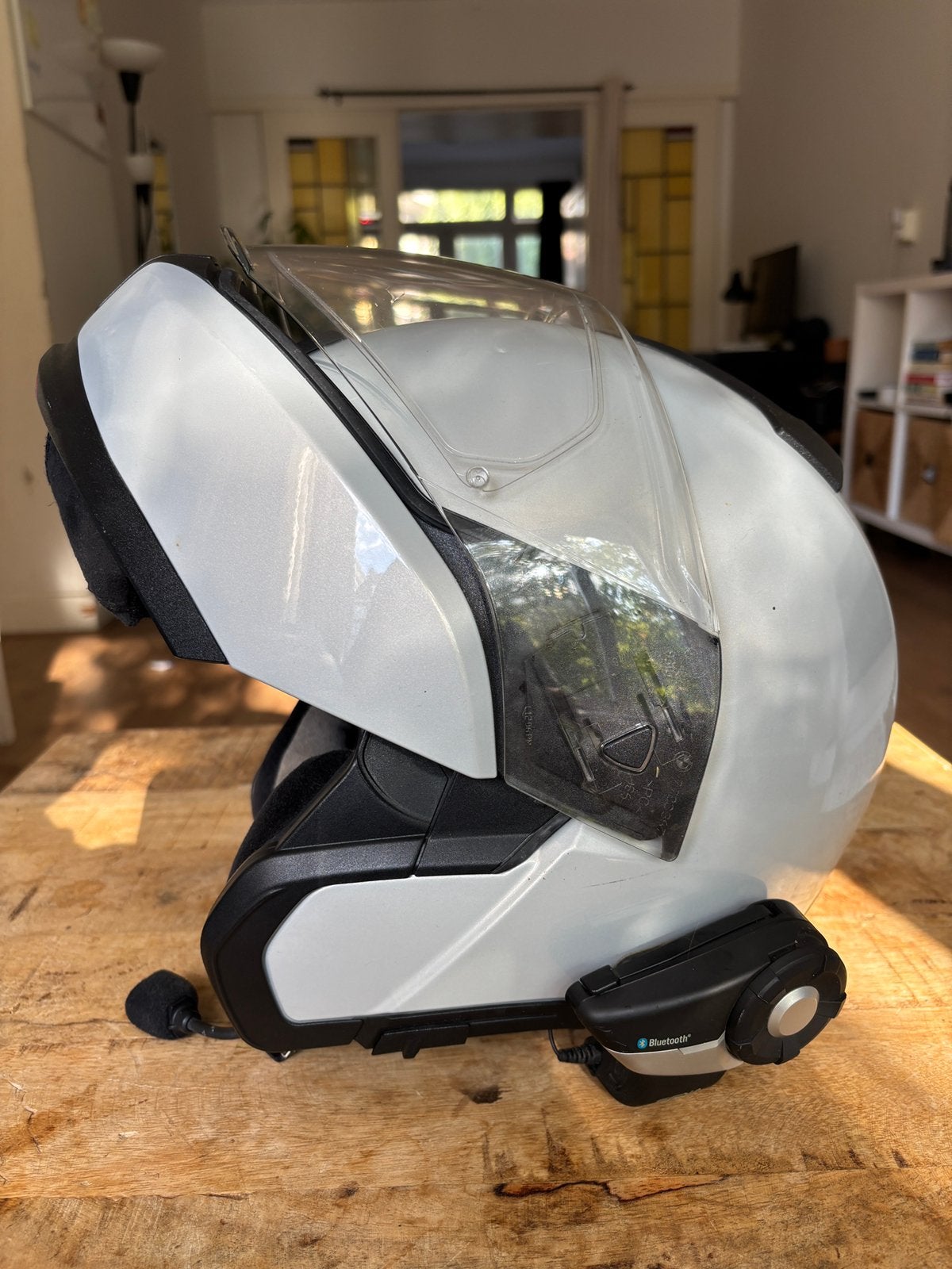 BMW Motorrad System 6 systeemhelm + Sena 20S – maat L, Overige merken, Systeemhelm, Heren, Ophalen of Verzenden