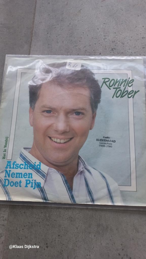 Ronnie Tober - Afscheid Nemen Doet Pijn), Cd's en Dvd's, Vinyl Singles, Ophalen of Verzenden, Gebruikt