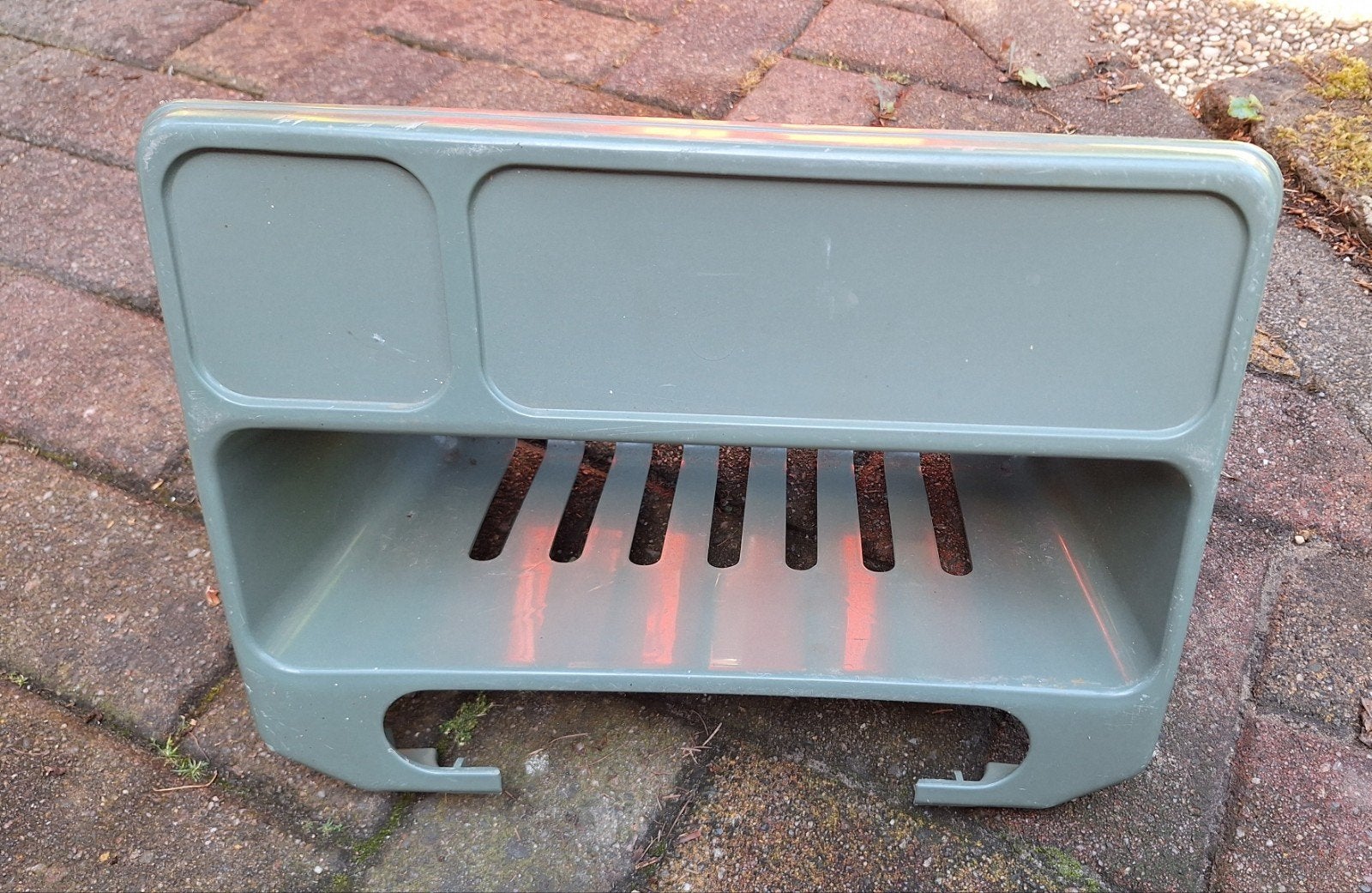 Hartmann lectuurbak/hangtafeltje voor tuinstoel., Ophalen