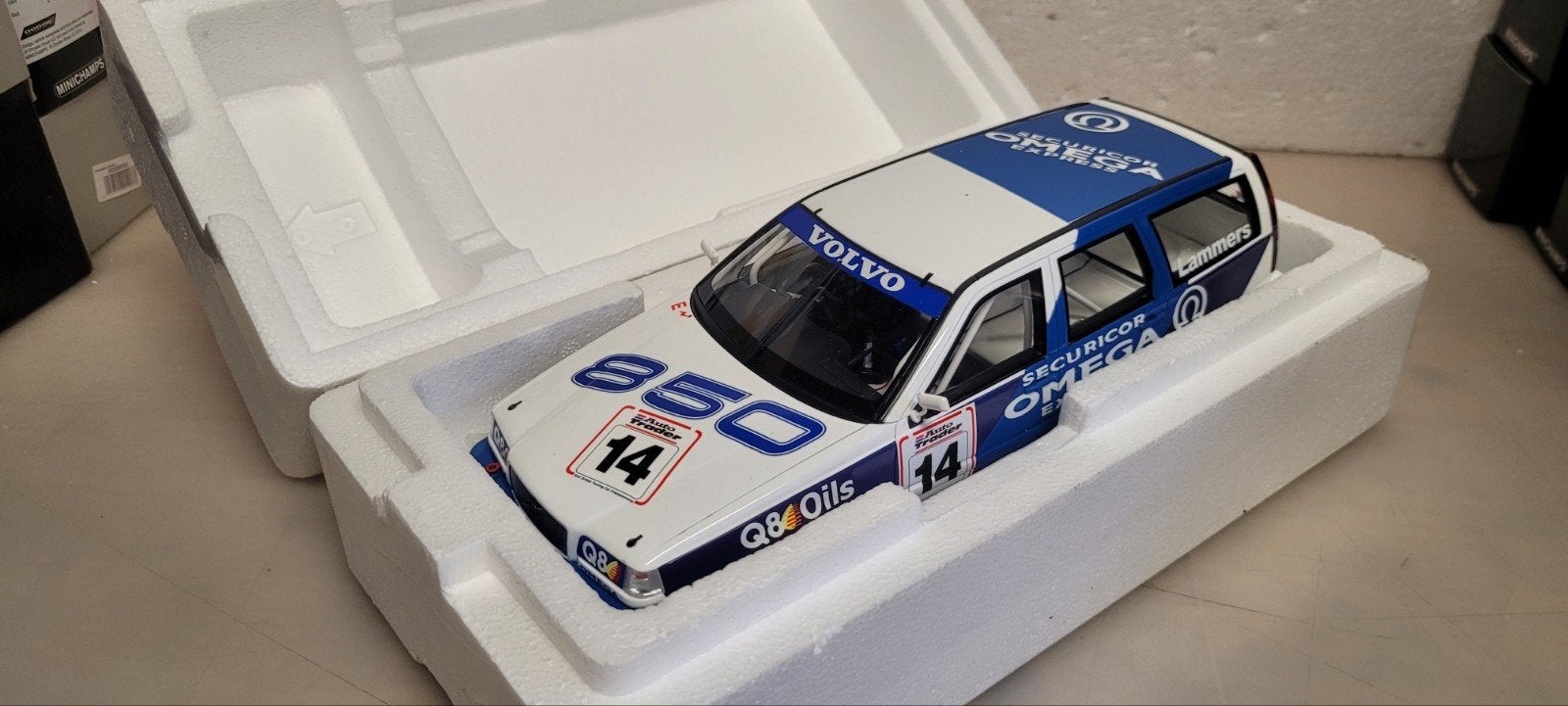 OTTO Volvo 850 T_R BTCC Jan Lammers OT482, Ophalen of Verzenden, Zo goed als nieuw, Auto, OttOMobile