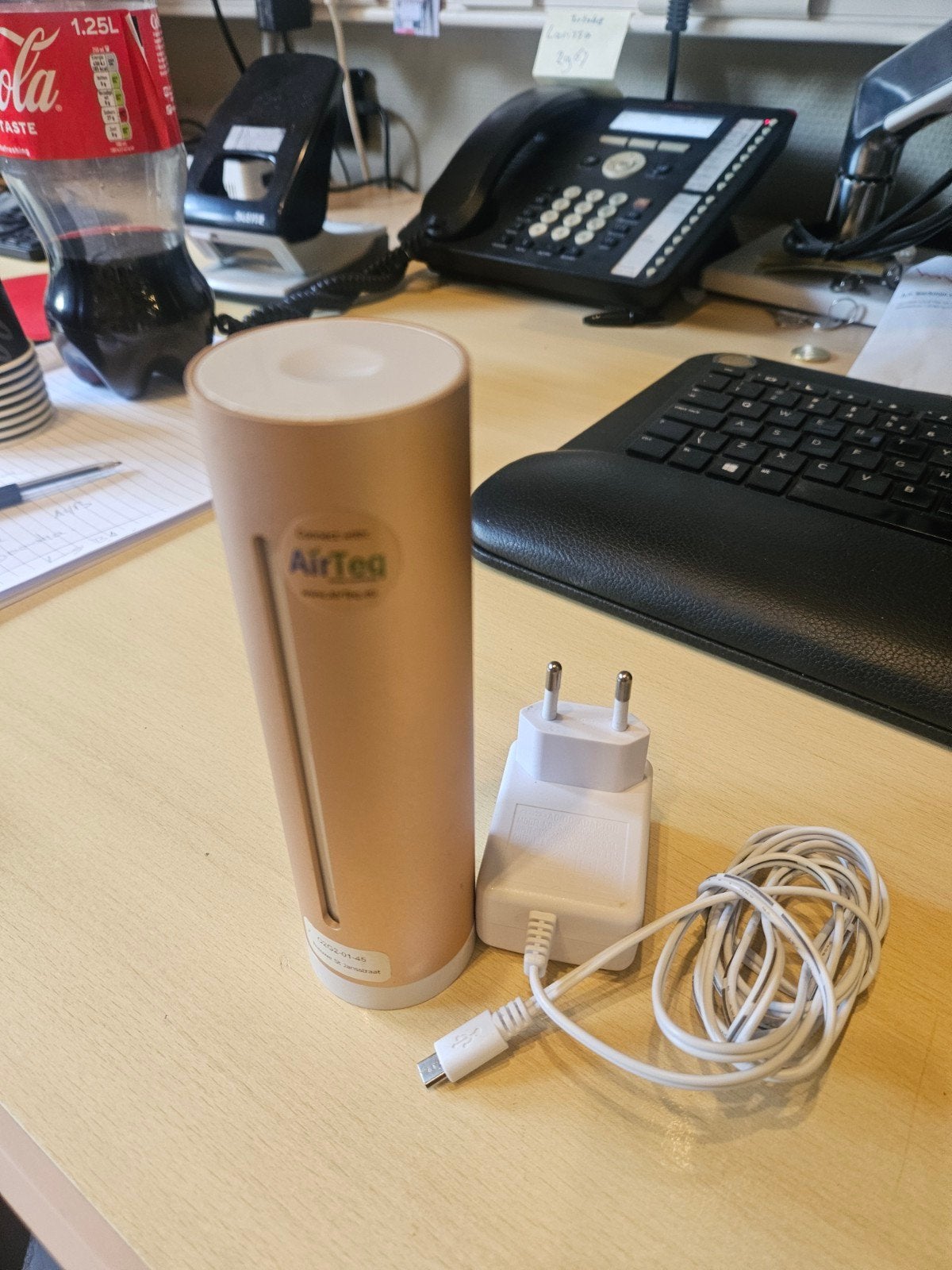 Airteq CO2 Meter - Luchtkwaliteitsmonitor, Ophalen of Verzenden