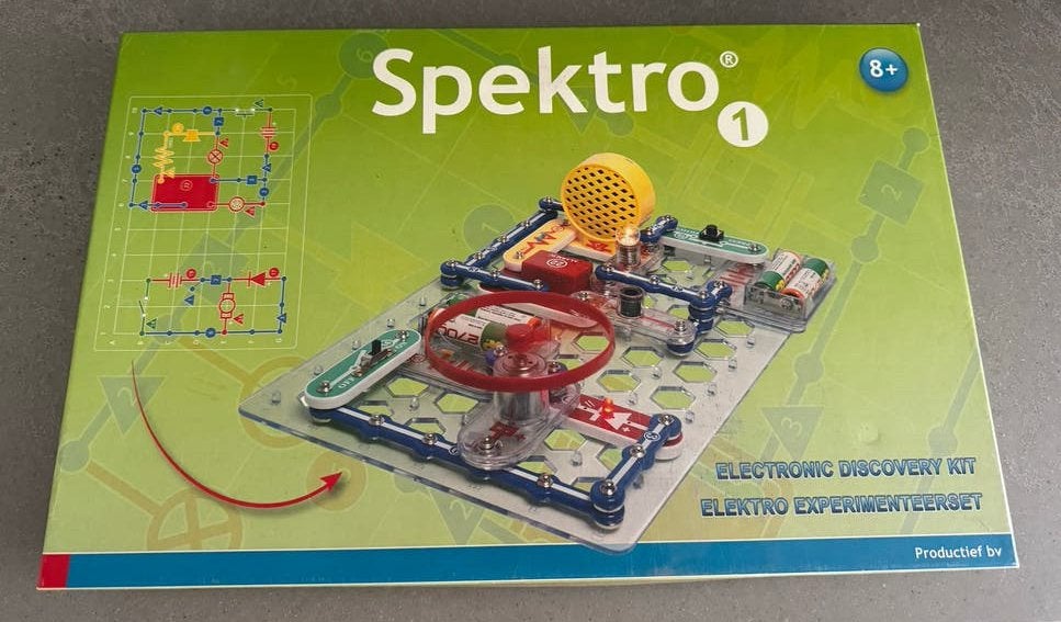 Spektro 1 Elektronica Experimenteerdoos - Compleet, Ophalen, Zo goed als nieuw, Elektronica, Met licht