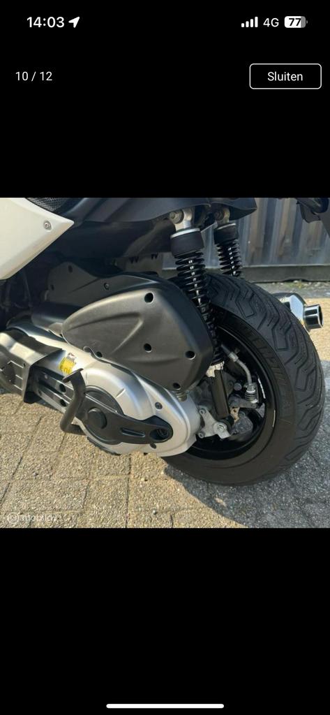 Mooi nette Gilera fuoco, Ophalen of Verzenden, Zo goed als nieuw, Benzine, Overige modellen