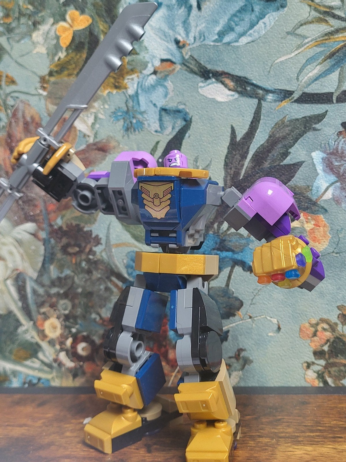 Lego Marvel 76242 Thanos mechapantser met boekje, Lego, Compleet, Ophalen of Verzenden, Zo goed als nieuw