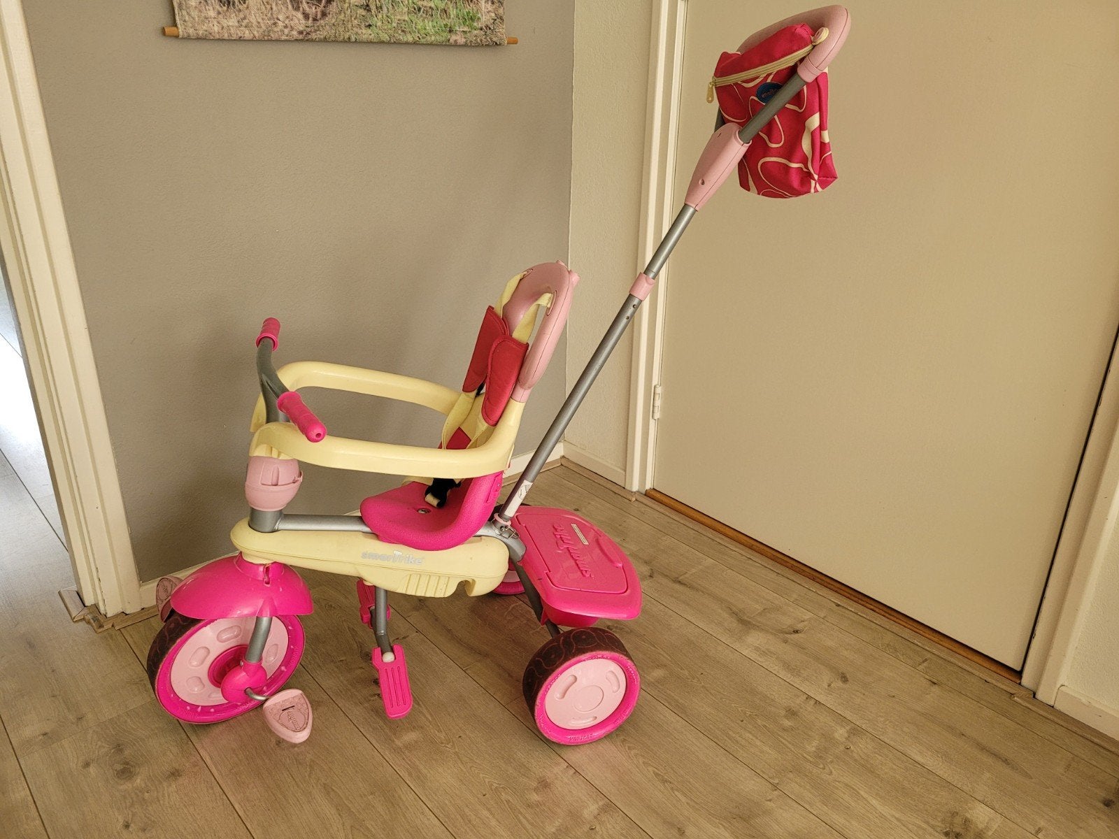 Driewieler Smart Trike, Ophalen, Gebruikt, Duwstang