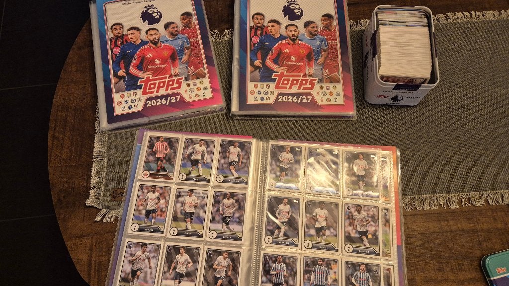 Topps Premier League 26/27 Flagship trading cards, Ophalen of Verzenden, Nieuw, Buitenlandse clubs, Poster, Plaatje of Sticker