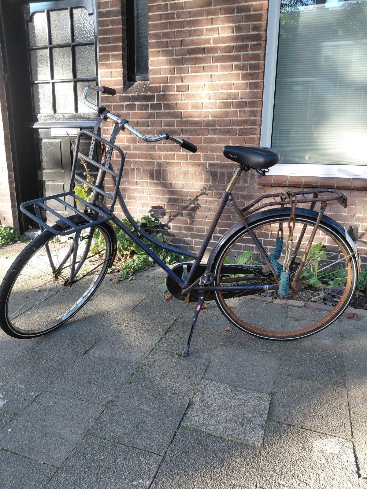 Gebruikte omafiets, 56 cm of meer, Ophalen, Gebruikt, Terugtraprem