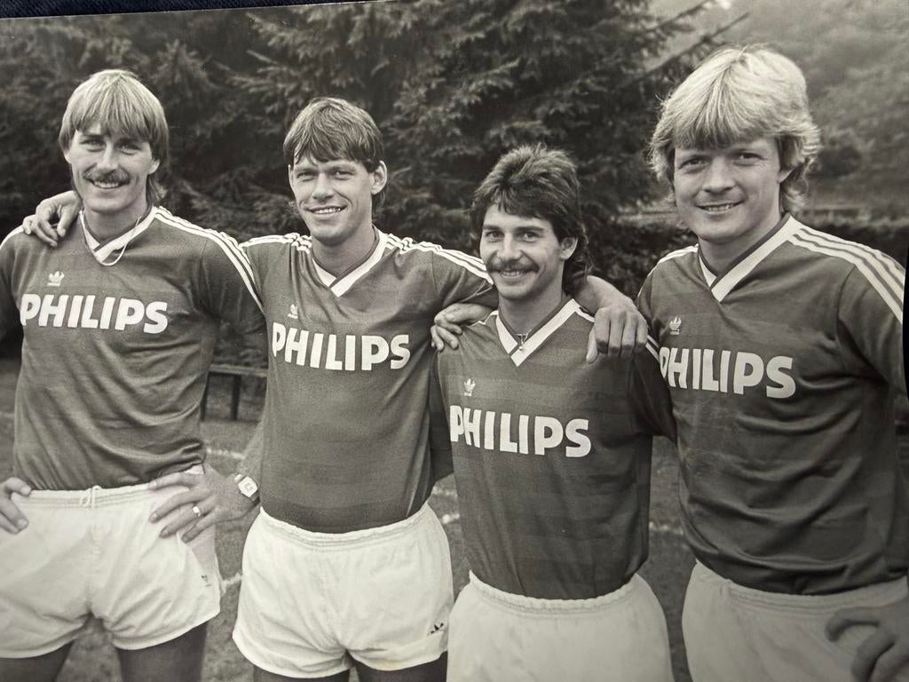 Originele professionele Persfoto PSV jaren 80., Verzamelen, Sportartikelen en Voetbal, Ophalen of Verzenden, PSV, Overige typen