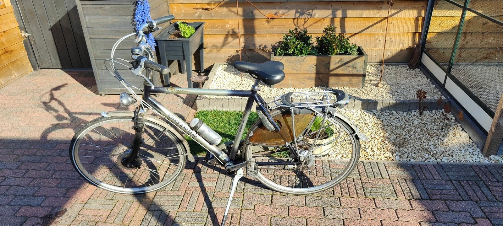gazelle heren fiets, 55 cm of meer, Ophalen, Gebruikt, Minder dan 10 versnellingen