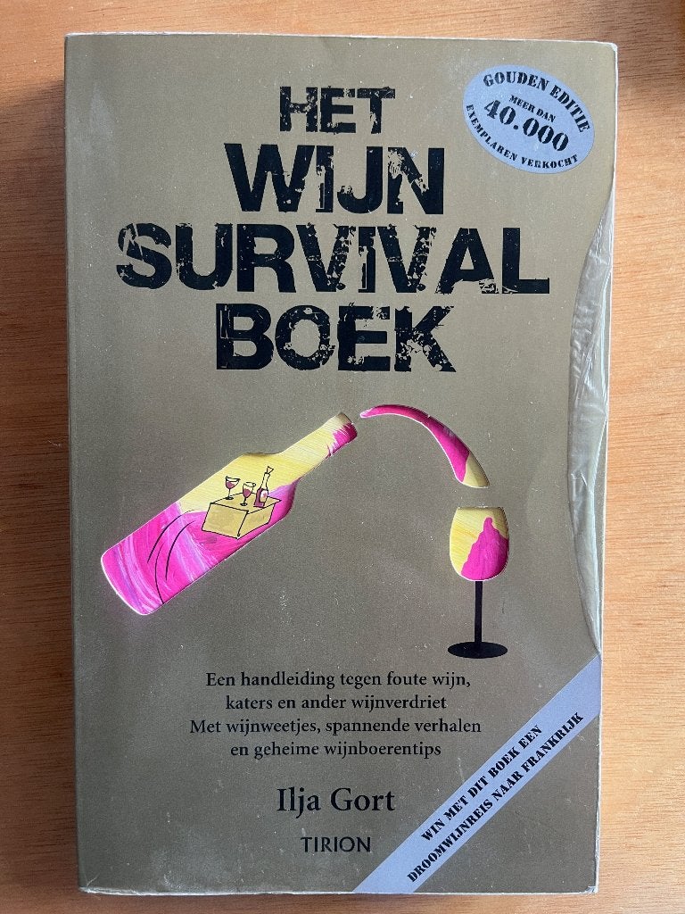 Het Wijn Survival Boek, Gelezen, Ophalen of Verzenden, Ilja Gort, Overige onderwerpen