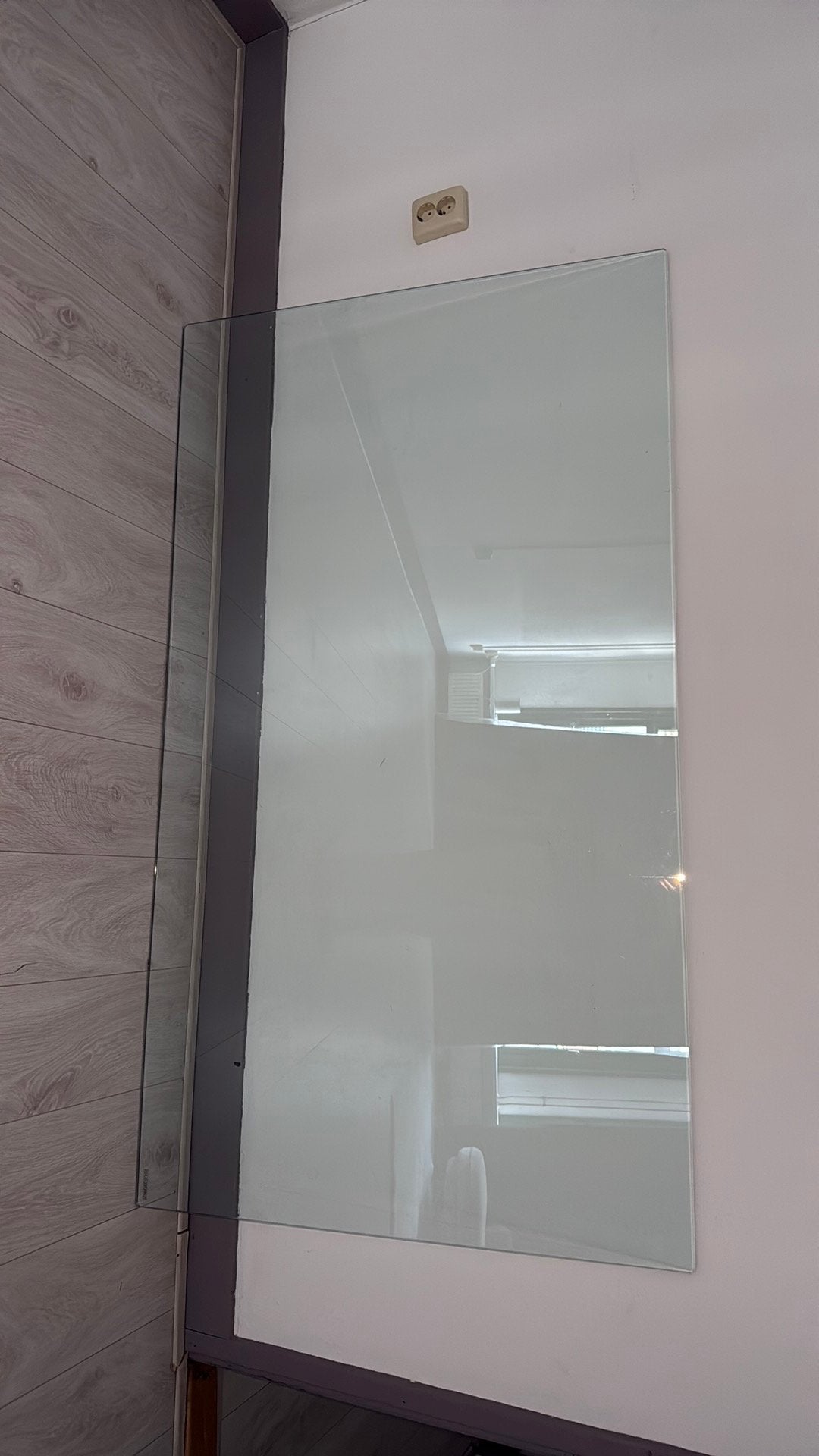 Glasplaat 160x90, Overige typen, Zo goed als nieuw, Minder dan 100 cm, 25 tot 50 cm