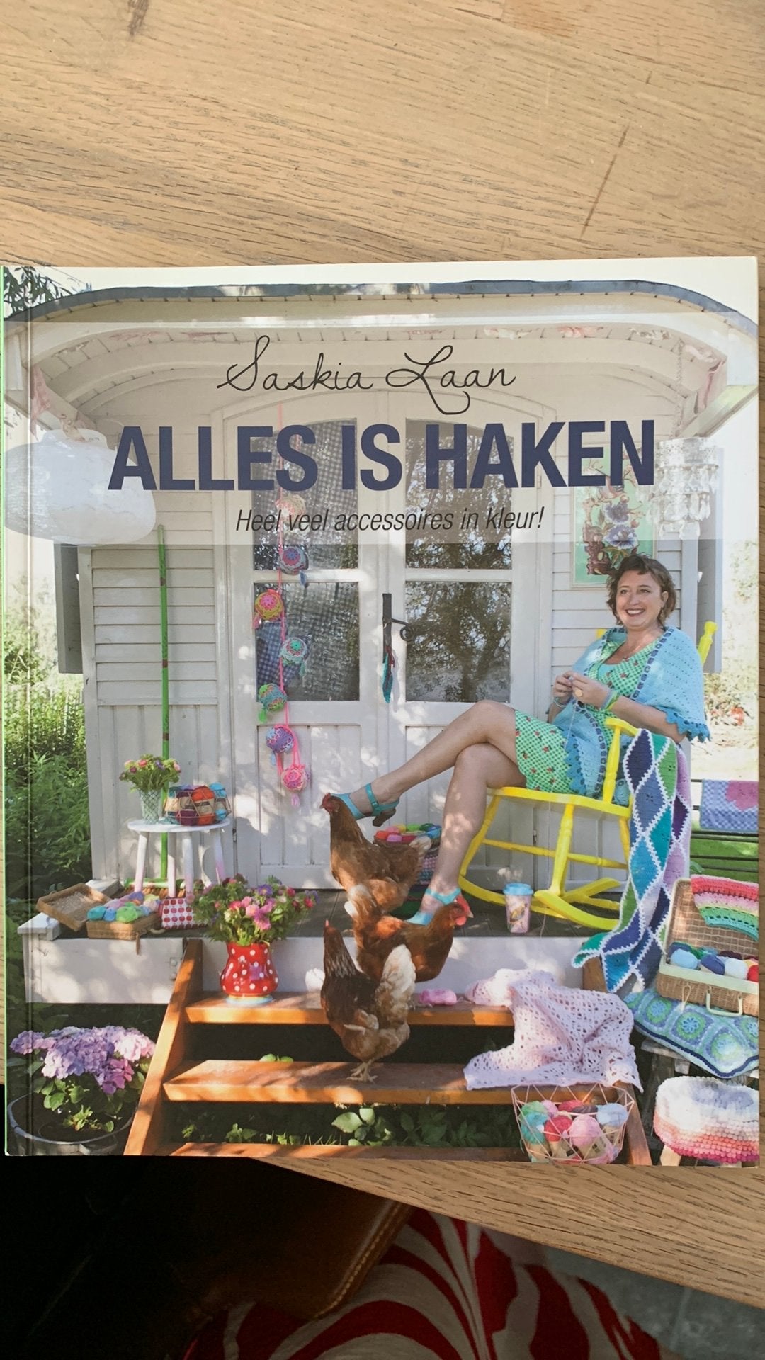 Alles is haken Saskia Laan, Ophalen of Verzenden, Zo goed als nieuw, Haken, Patroon of Boek