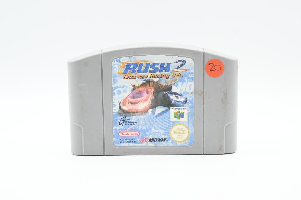 NINTENDO N64 RUSH 2 EXTREME RACING USA, Gebruikt, -, 1 speler, Racen en Vliegen