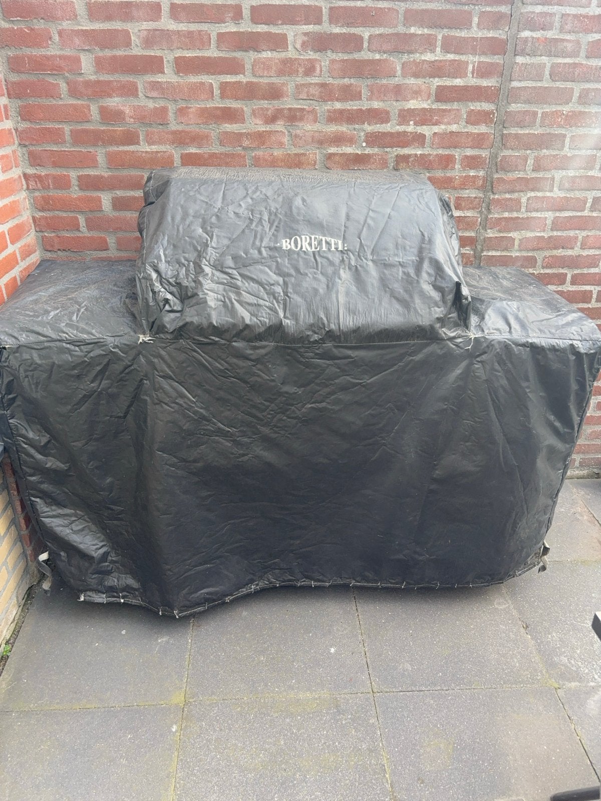 Boretti Black Mezzo gasbarbecue met zijbrander, Ophalen of Verzenden, Zo goed als nieuw