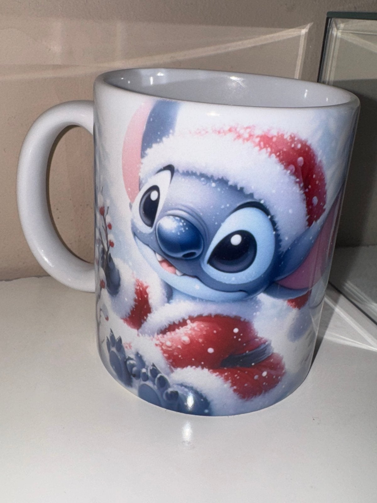 Nieuwe Stitch Kerst Mok - Disney Lilo & Stitch, Ophalen of Verzenden, Nieuw