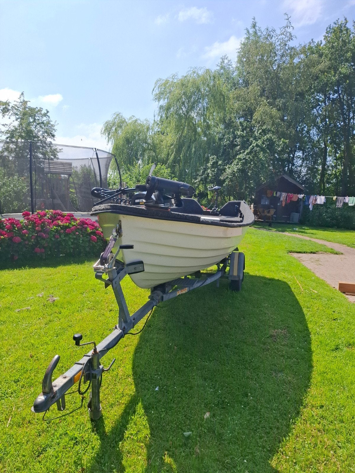 Grote visboot !, Ophalen of Verzenden, Gebruikt