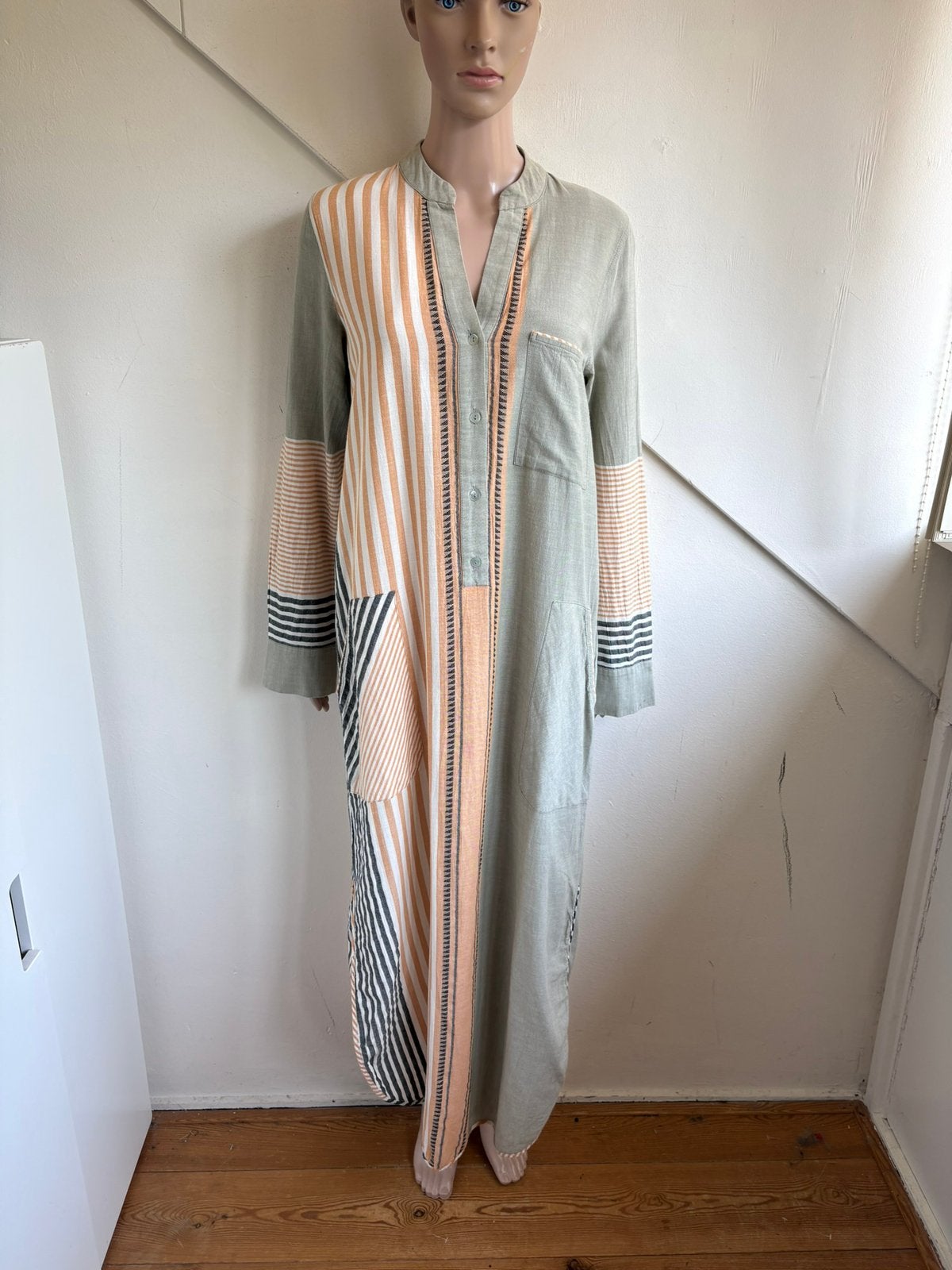 Devotion twins lange jurk maat S / M pastel kleuren, Kleding | Dames, Meerkleurig, Ophalen of Verzenden, Zo goed als nieuw, Maat 36 (S)
