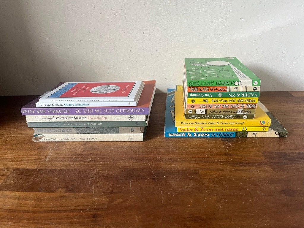 Peter van Straaten verzameling – 17 boeken, Boeken, Ophalen of Verzenden, Gelezen, Cartoons