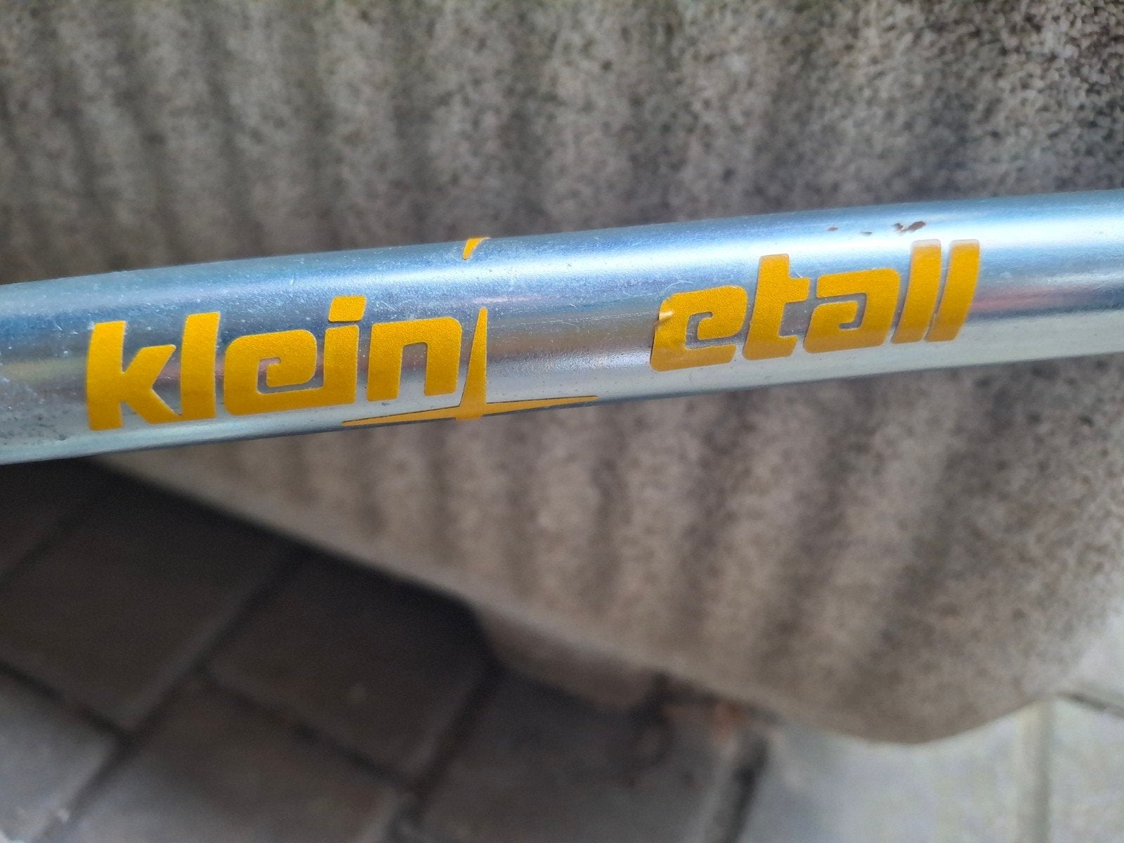 fietsbeugel voor de hond. merk klein metall, Ophalen of Verzenden, Gebruikt, Overige typen, Kleinmetall