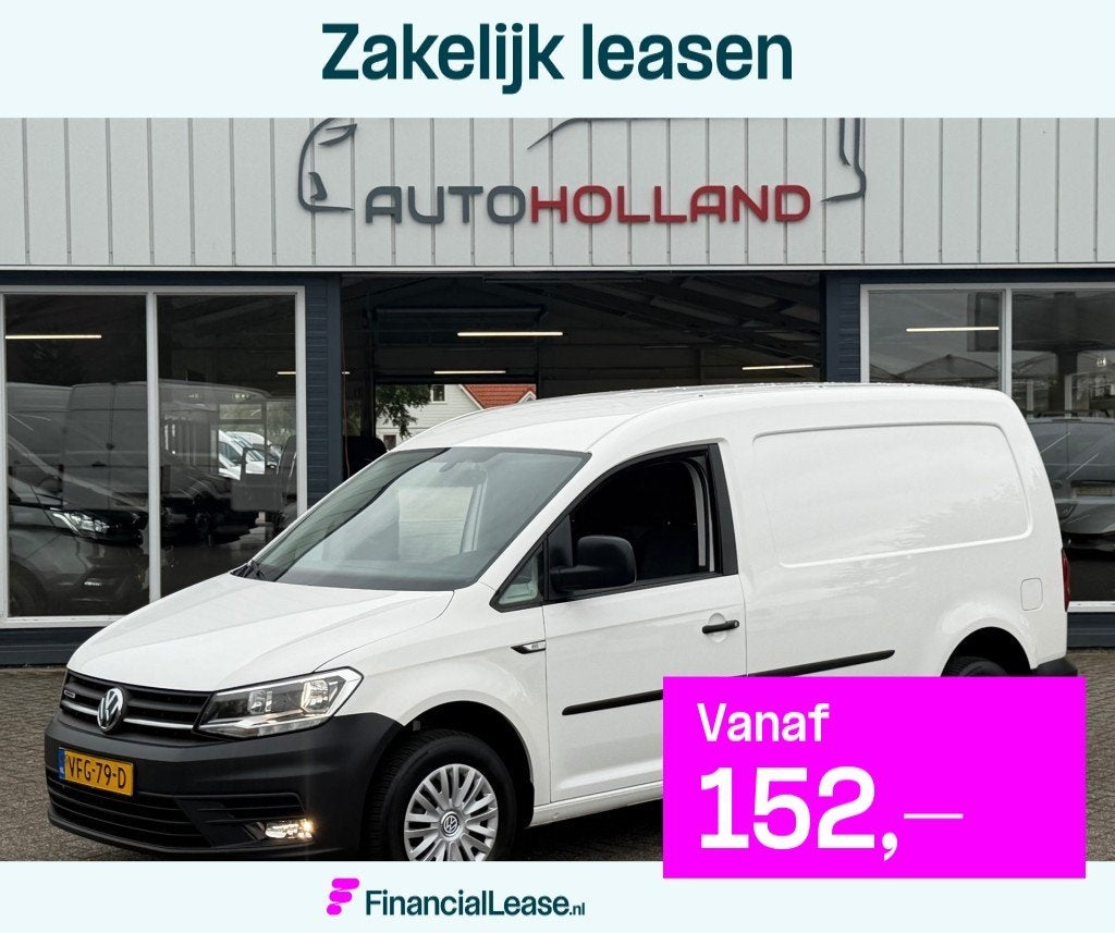 Volkswagen Caddy 1.4 TGI ECOFUEL 81KW 110PK MAXI L2H1 BEDRIJ, Gebruikt, Euro 6, 4 cilinders, Volkswagen