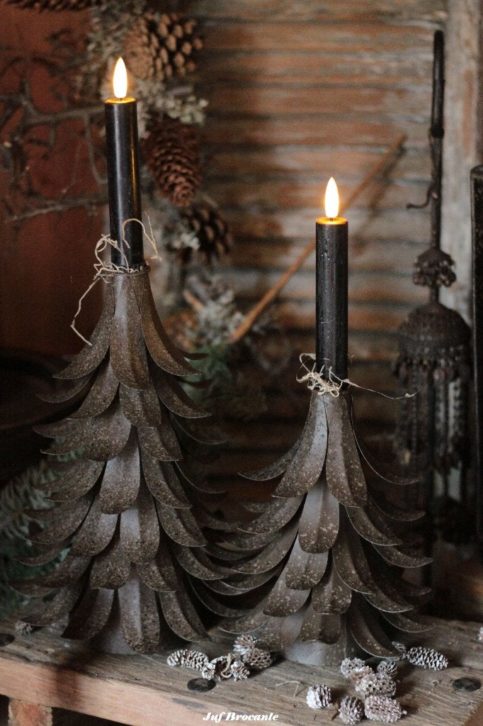 Kaarsenstandaard in kerstboom uitvoering, Www.jufbrocante.nl, Www.jufbrocante.nl, Nieuw, Ophalen of Verzenden