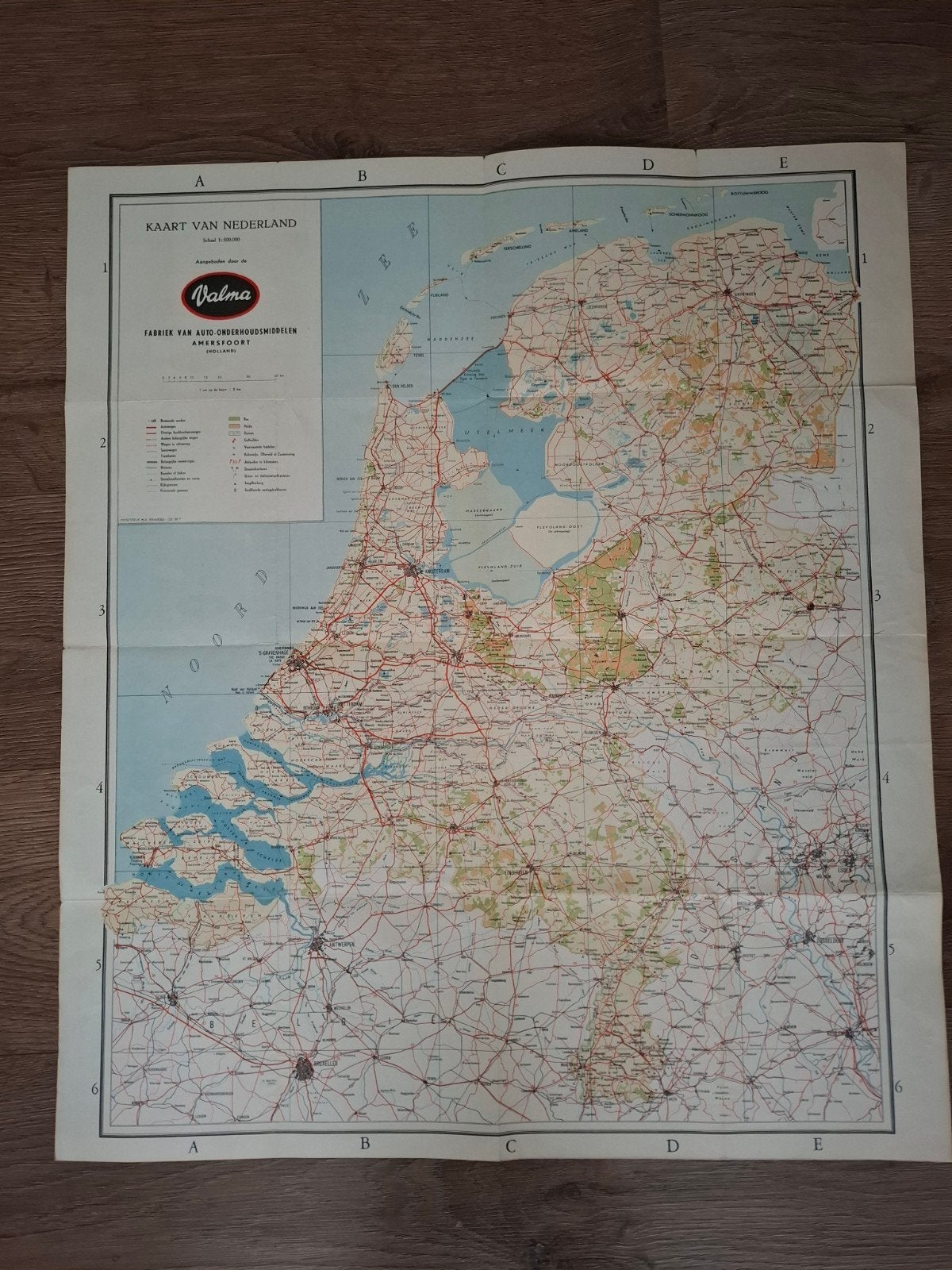 Valma Amersfoort, Gelezen, Ophalen of Verzenden, Landkaart, 1800 tot 2000