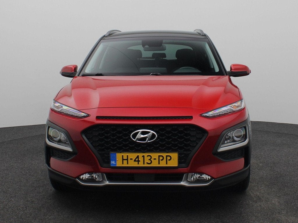 Hyundai Kona 1.6 GDI HEV Comfort Automaat | Navigatie | Acht, Auto's, Hyundai, 12 maanden, Stof, Gebruikt, Euro 6