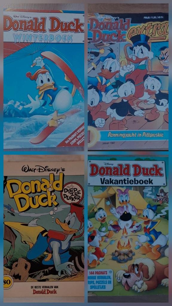Donald Duck Stripboeken Collectie - Winter, Vakantie, Extra, Meerdere stripboeken, Ophalen of Verzenden, Gelezen, Walt Disney