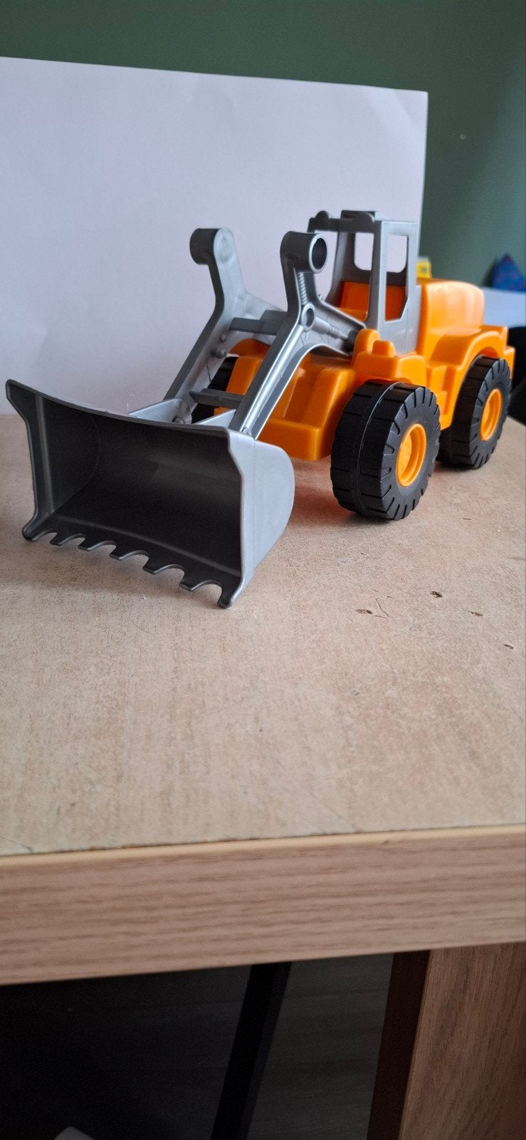 Robuuste speelgoed graafmachine voor urenlang speelplezier, Ophalen of Verzenden, Gebruikt