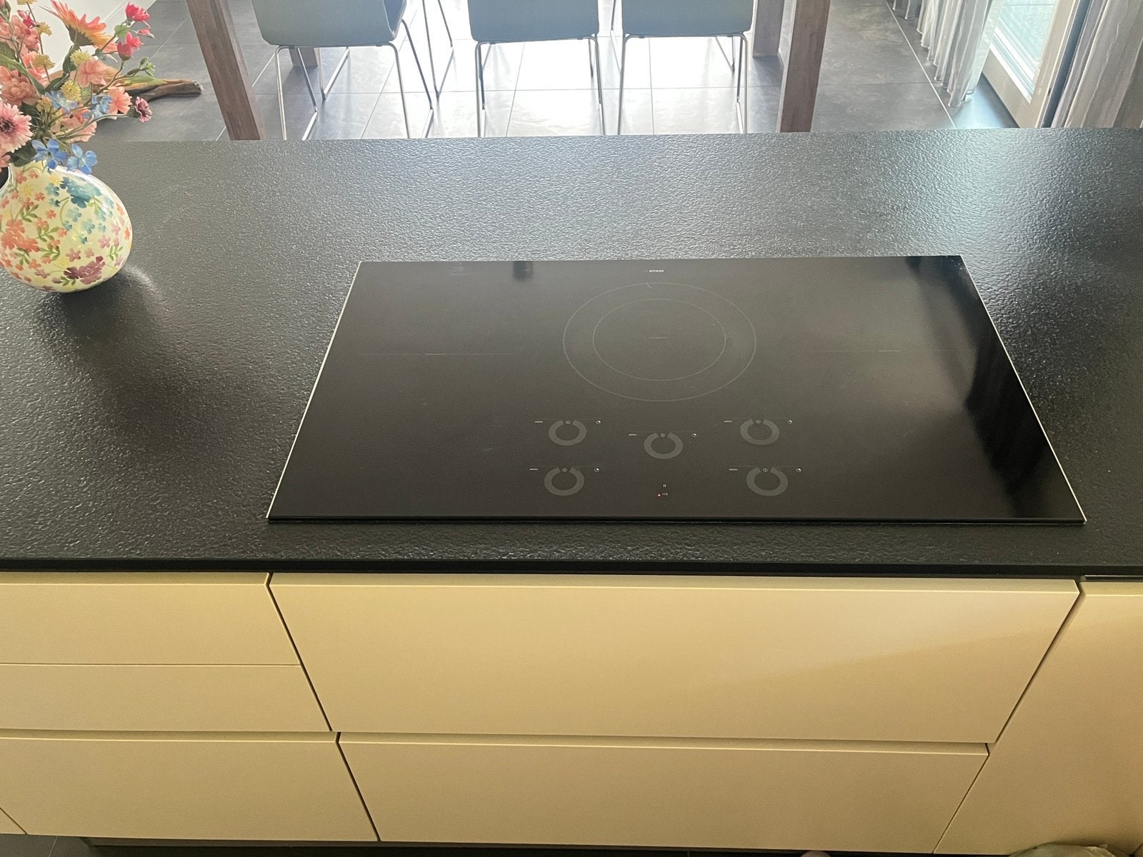 Atag HI9571SV Inductieplaat - Stijlvol en Efficiënt Koken, Ophalen, Gebruikt, Energieklasse A of zuiniger, Inbouw