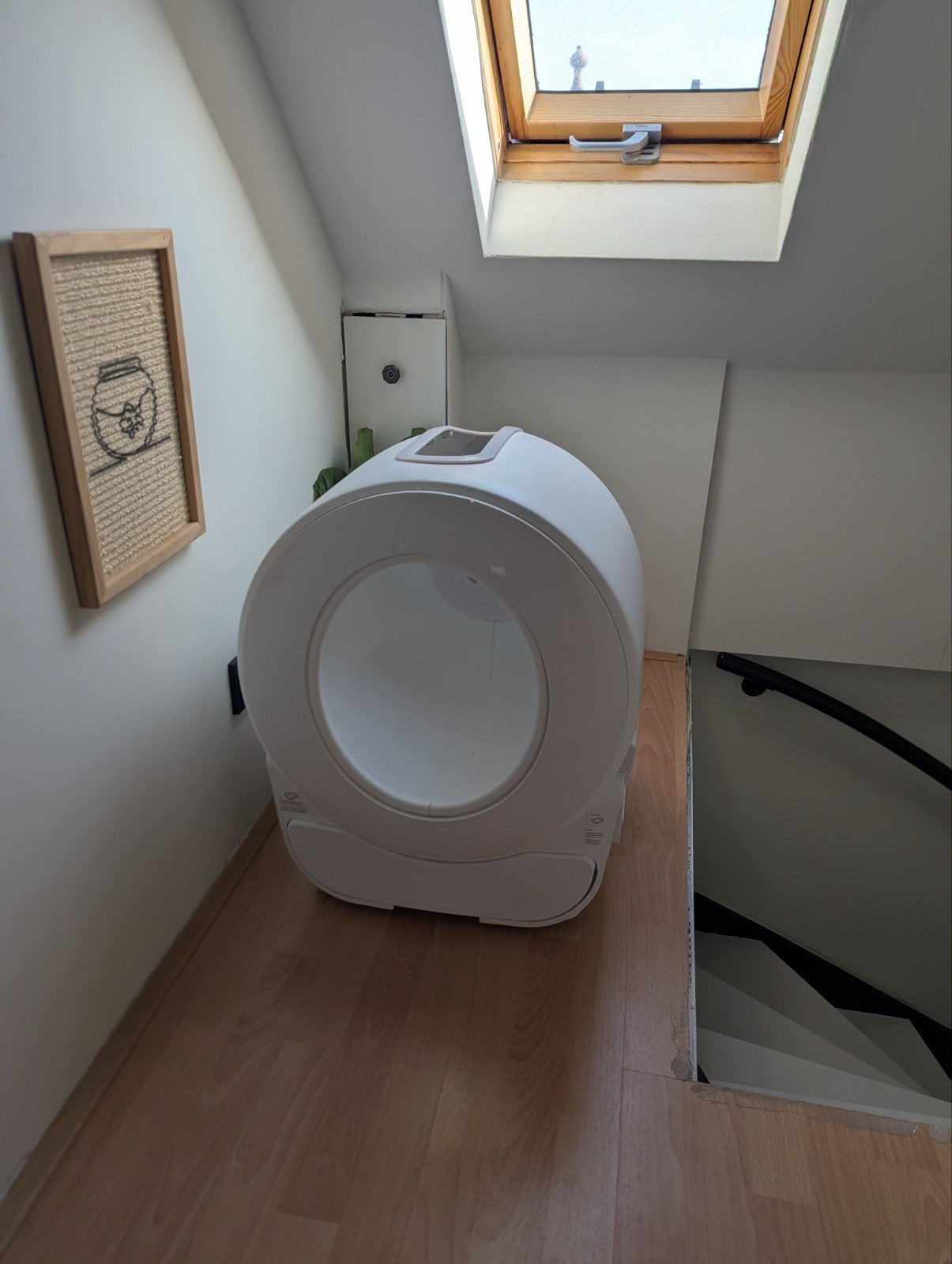 Petlux V3 automatische kattenbak, Dieren en Toebehoren, Ophalen, Zelfreinigend, Zo goed als nieuw, Gesloten