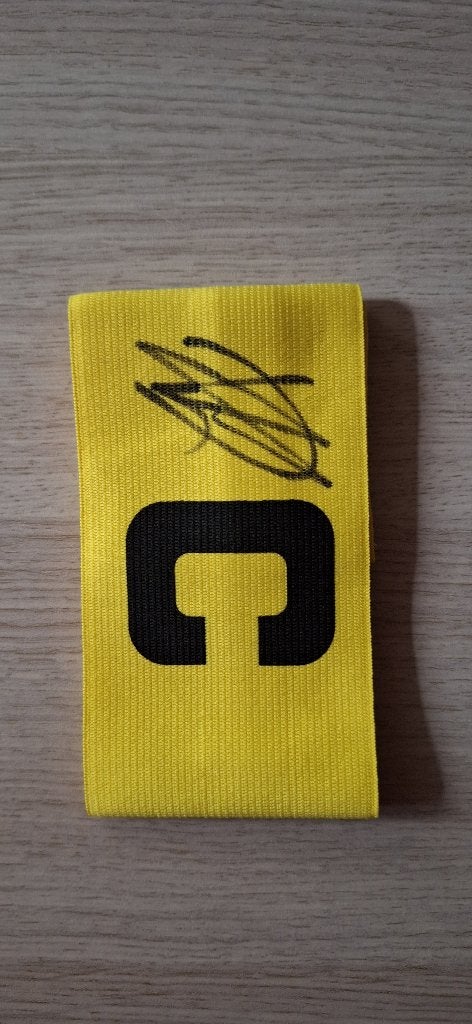 Aanvoerdersband met handtekening; Dirk Kuyt # Feyenoord, Ophalen of Verzenden, Nieuw, Feyenoord, Shirt