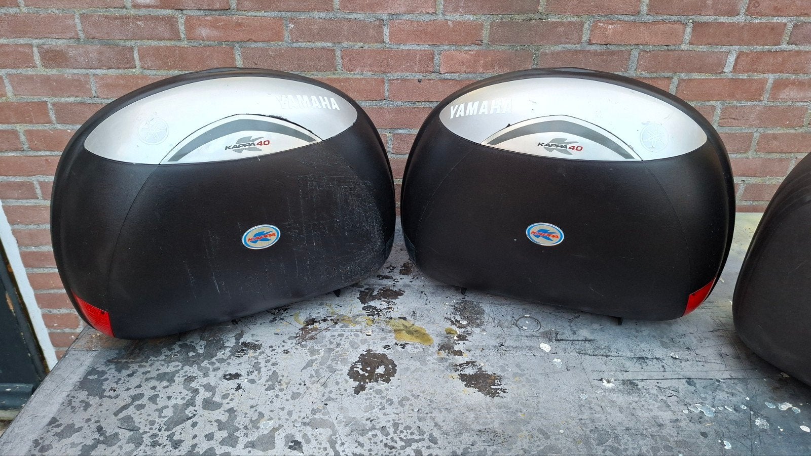 Kappa 40 zijkoffers, Motoren, Ophalen, Gebruikt